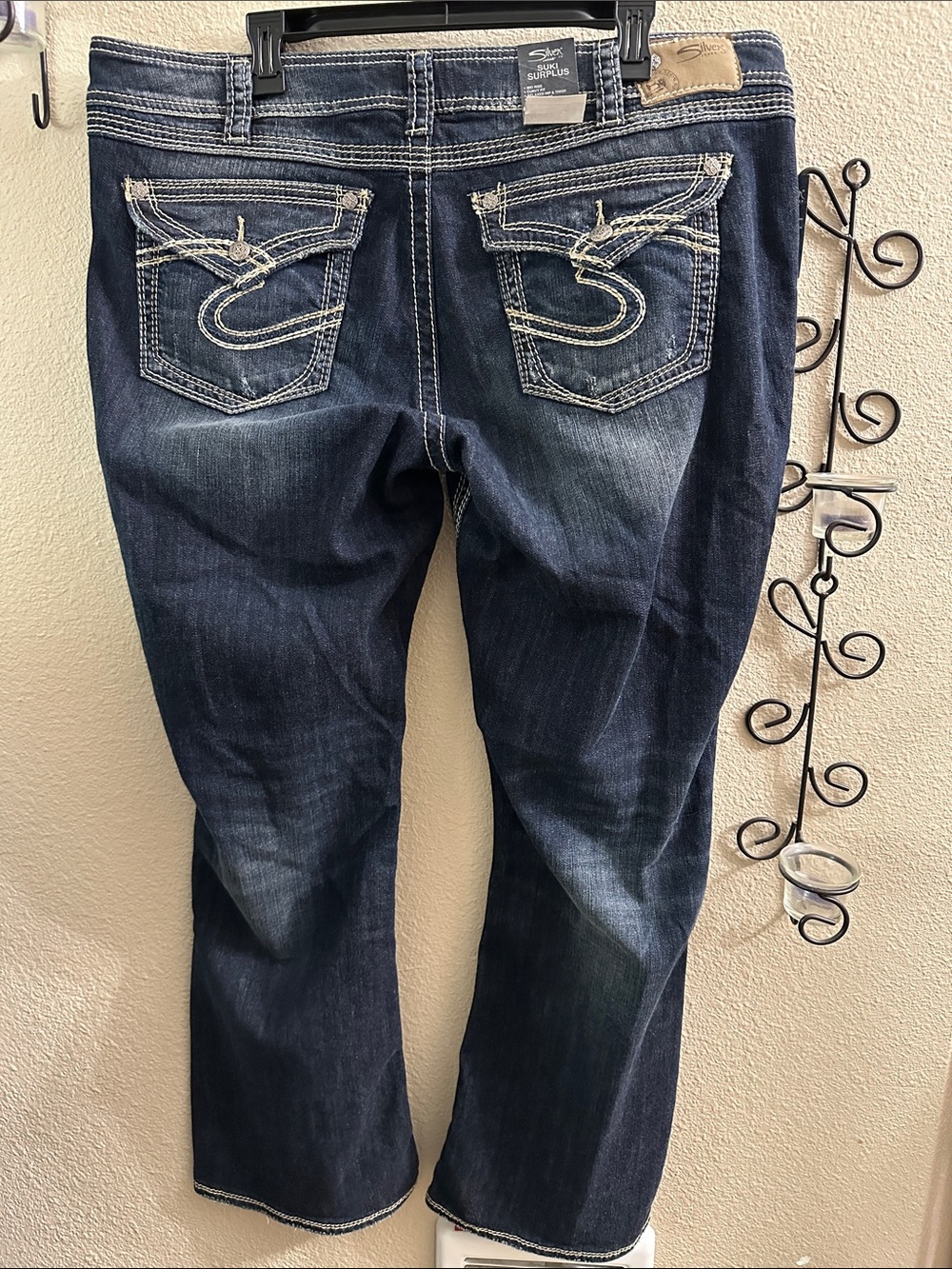 Silver Jeans Co. Suki Surplus Dark Wash Bootcut Jeans size 20w